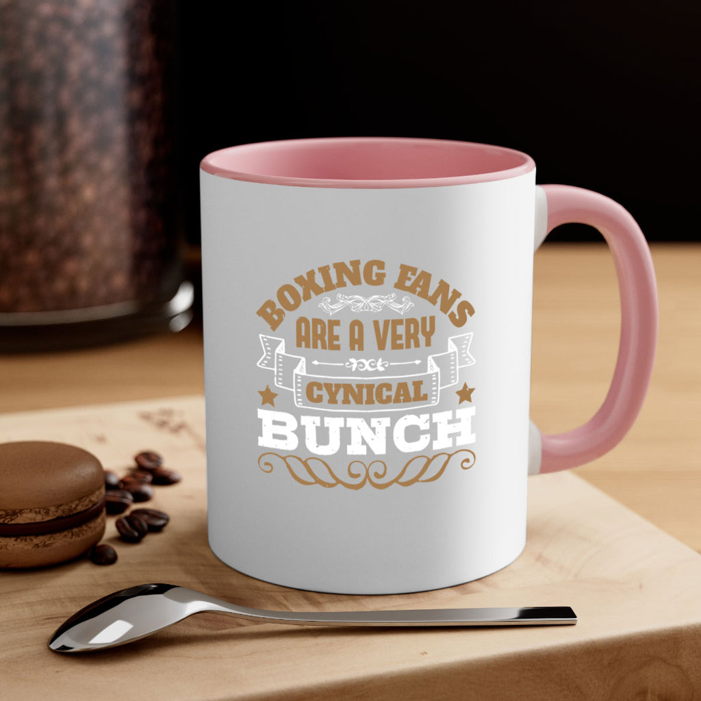 Boxing fans are a very cynical bunch 1723#- boxing-Mug / Coffee Cup