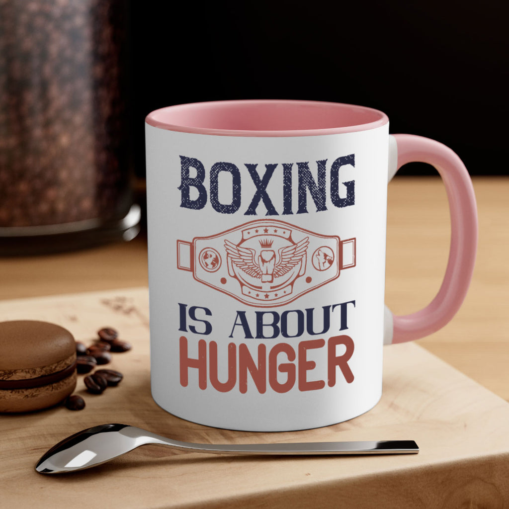 Boxing is about hunger 1669#- boxing-Mug / Coffee Cup