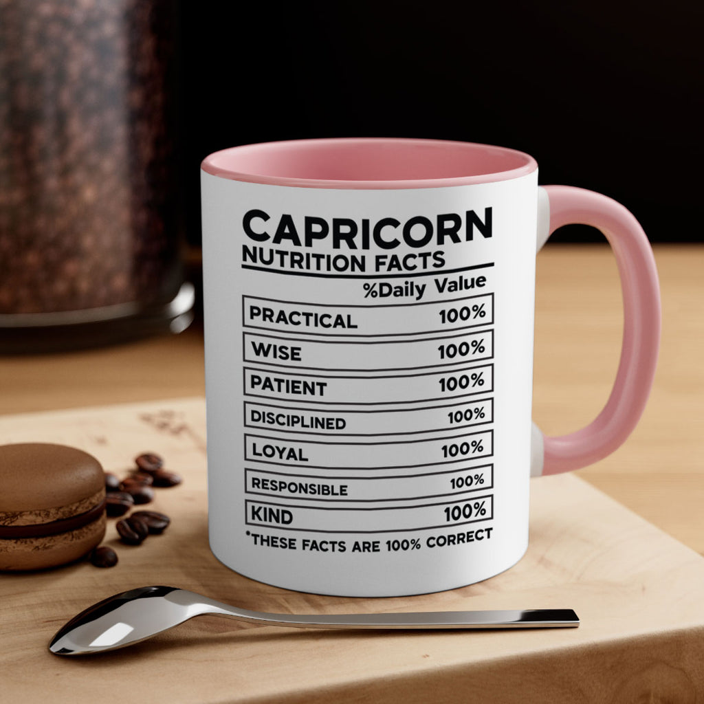 Capricorn Nutrition Facts 185#- zodiac-Mug / Coffee Cup