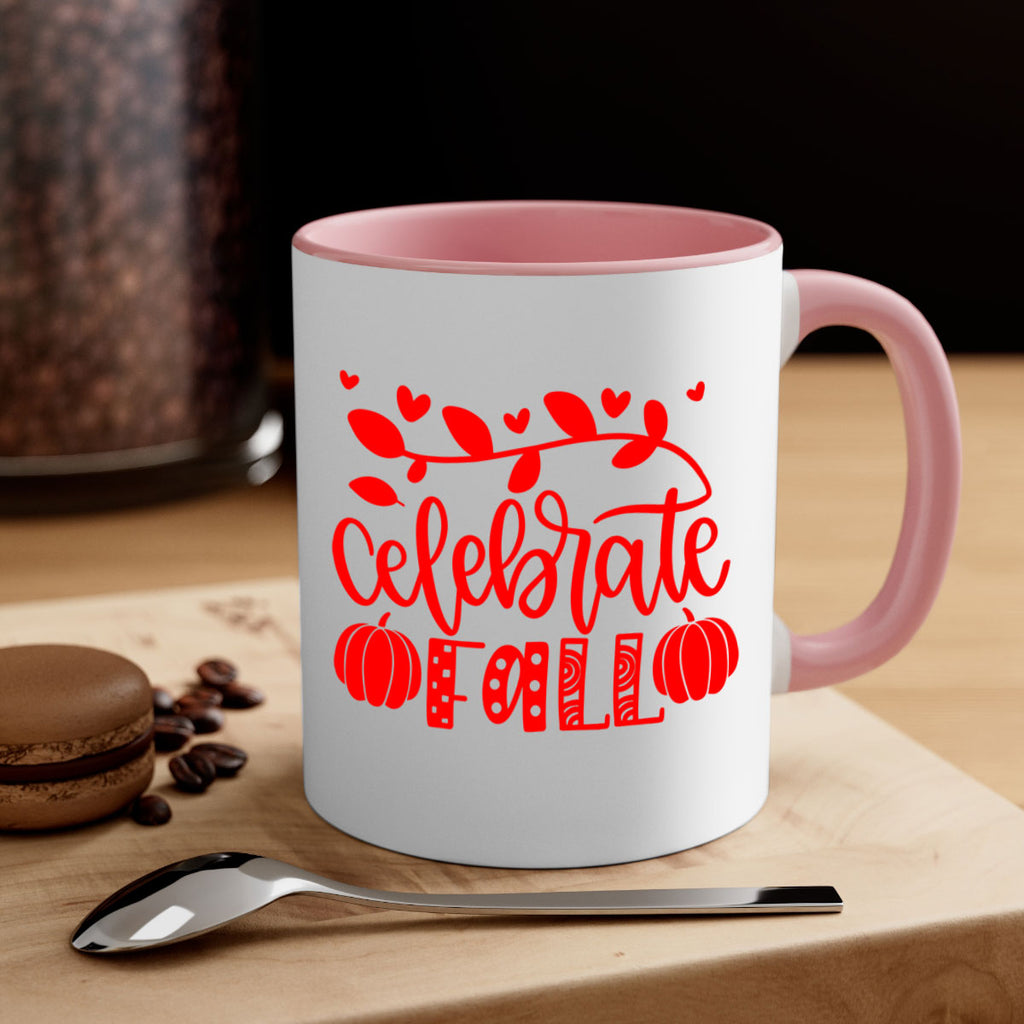 Celebrate Fall 59#- fall-Mug / Coffee Cup
