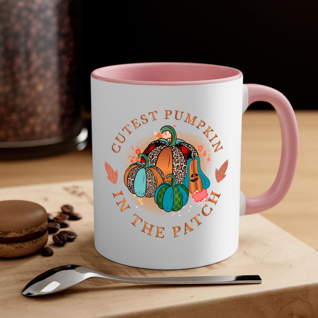 Cutest Pumpkin in the Patch 65#- fall-Mug / Coffee Cup