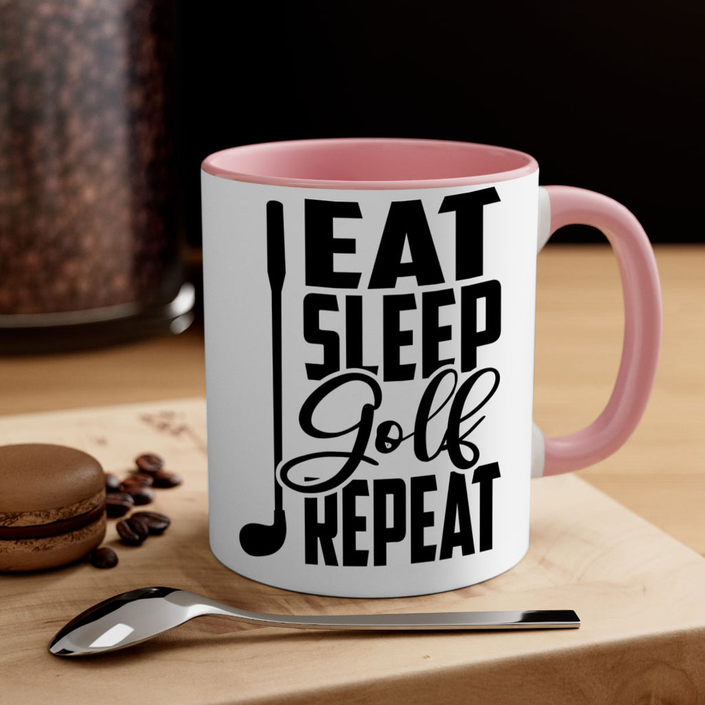 Eat Sleep Golf Repeat 1312#- golf-Mug / Coffee Cup