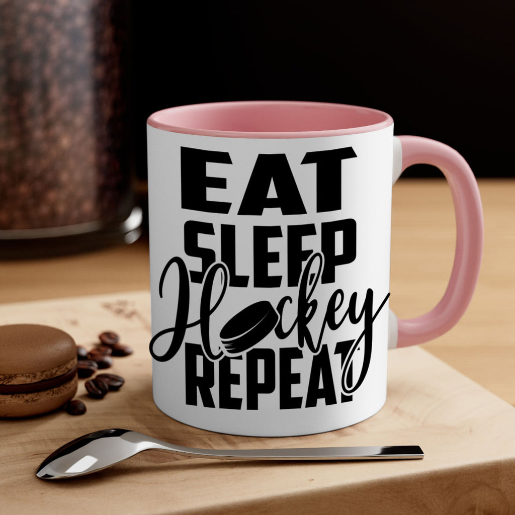 Eat Sleep Hockey Repeat 1311#- hockey-Mug / Coffee Cup