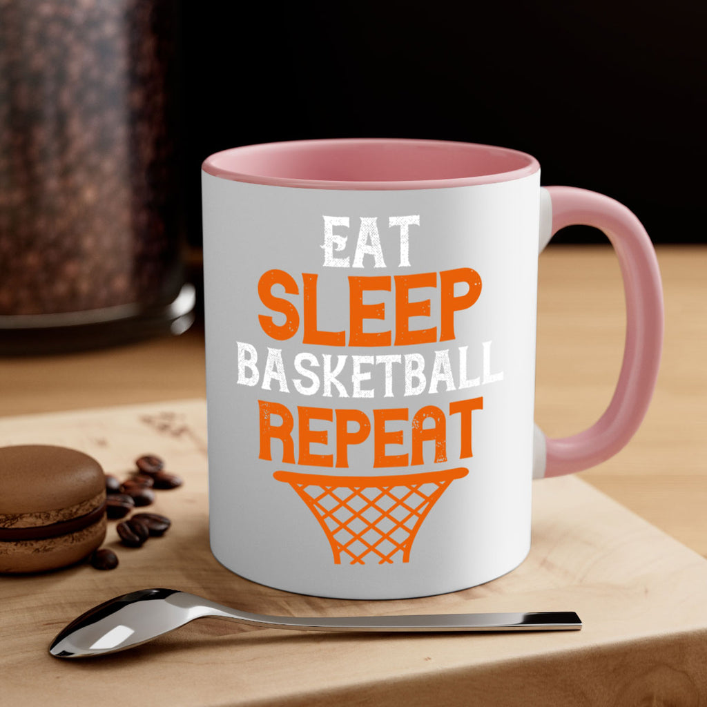 Eat more sleep basketball repeat 2350#- basketball-Mug / Coffee Cup