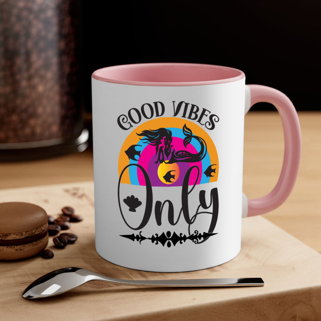 Good vibes only 199#- mermaid-Mug / Coffee Cup