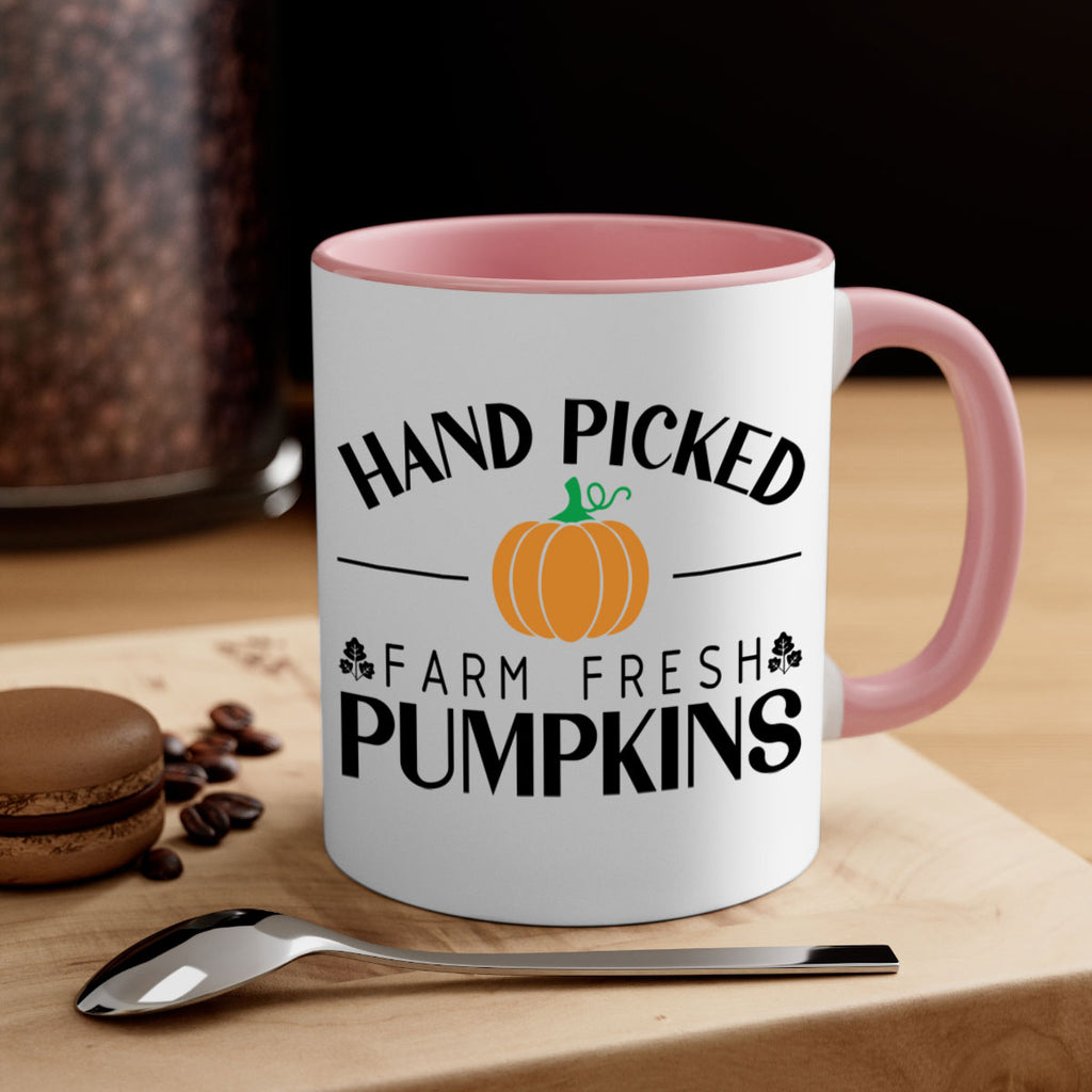 Hand Picked Farm Fresh Pumpkins 215#- fall-Mug / Coffee Cup