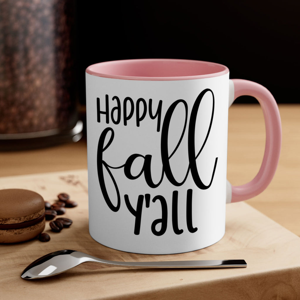 Happy Fall Y all 224#- fall-Mug / Coffee Cup