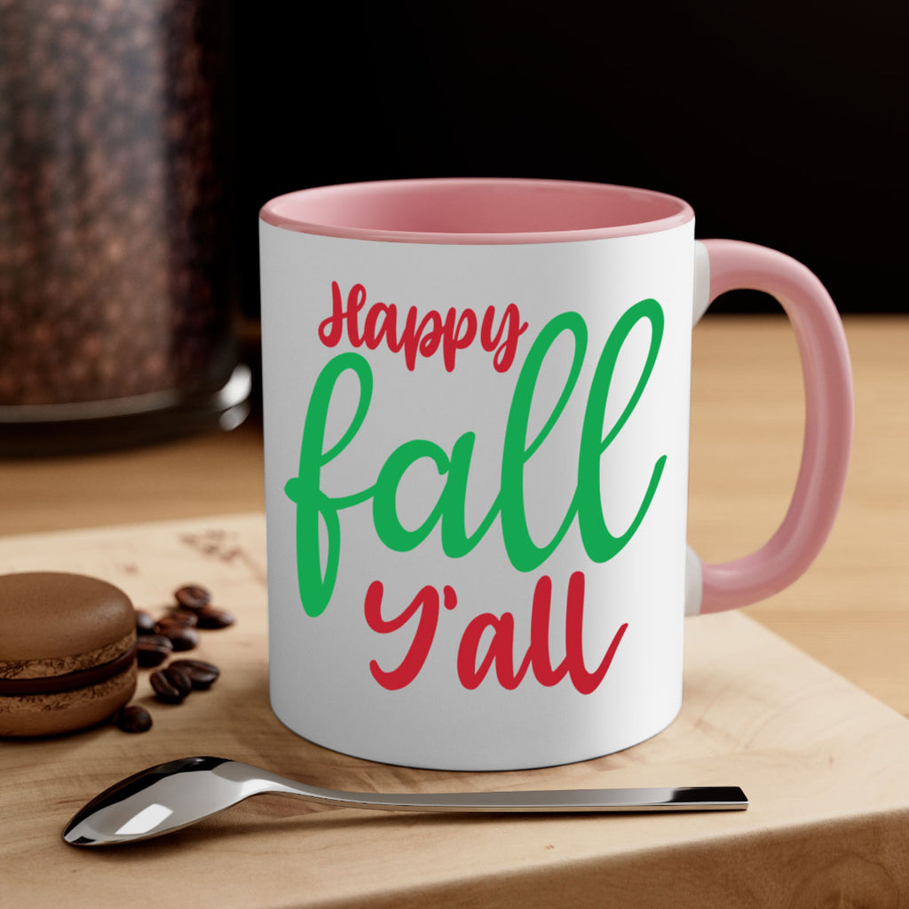 Happy Fall Y all 226#- fall-Mug / Coffee Cup