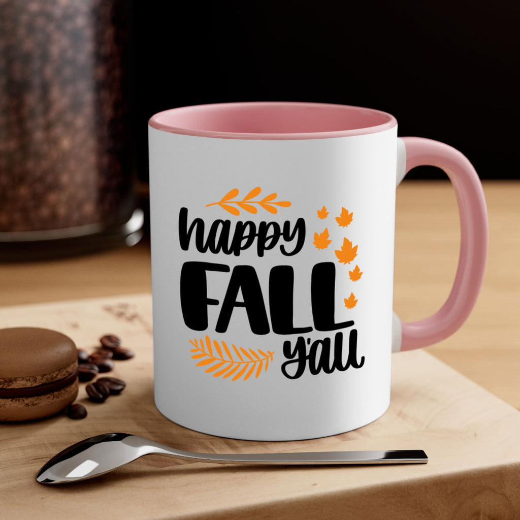 Happy Fall Yall 490#- fall-Mug / Coffee Cup