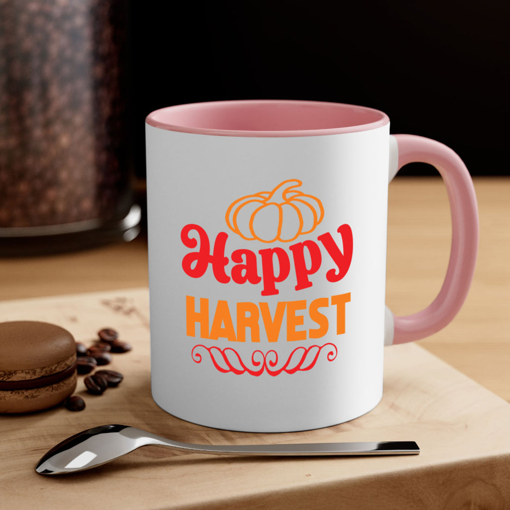HappyHarvest 256#- fall-Mug / Coffee Cup