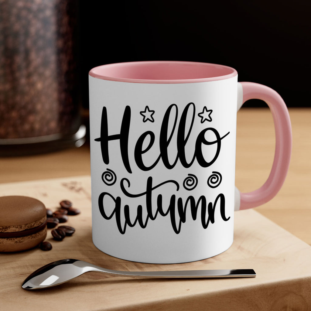 Hello Autumn 270#- fall-Mug / Coffee Cup