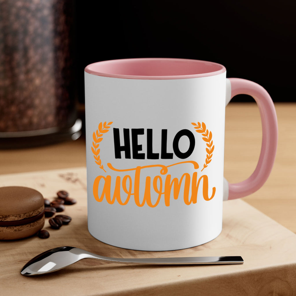 Hello Autumn 493#- fall-Mug / Coffee Cup