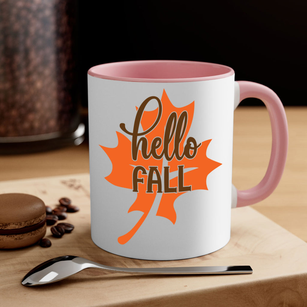 Hello Fall 273#- fall-Mug / Coffee Cup