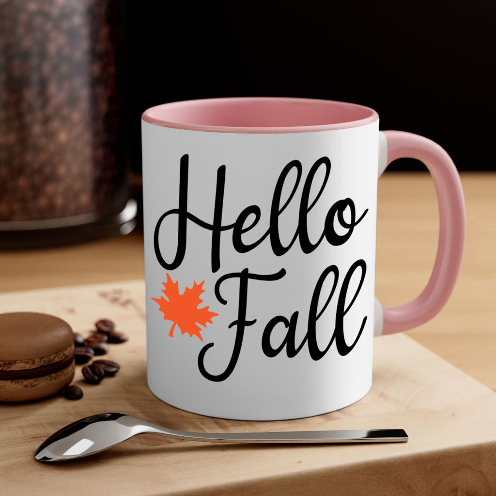 Hello Fall 274#- fall-Mug / Coffee Cup