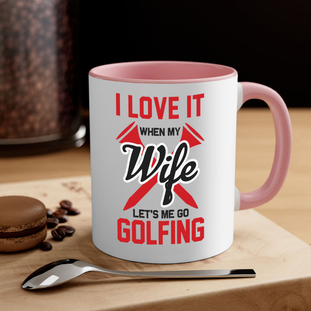 I love 1101#- golf-Mug / Coffee Cup