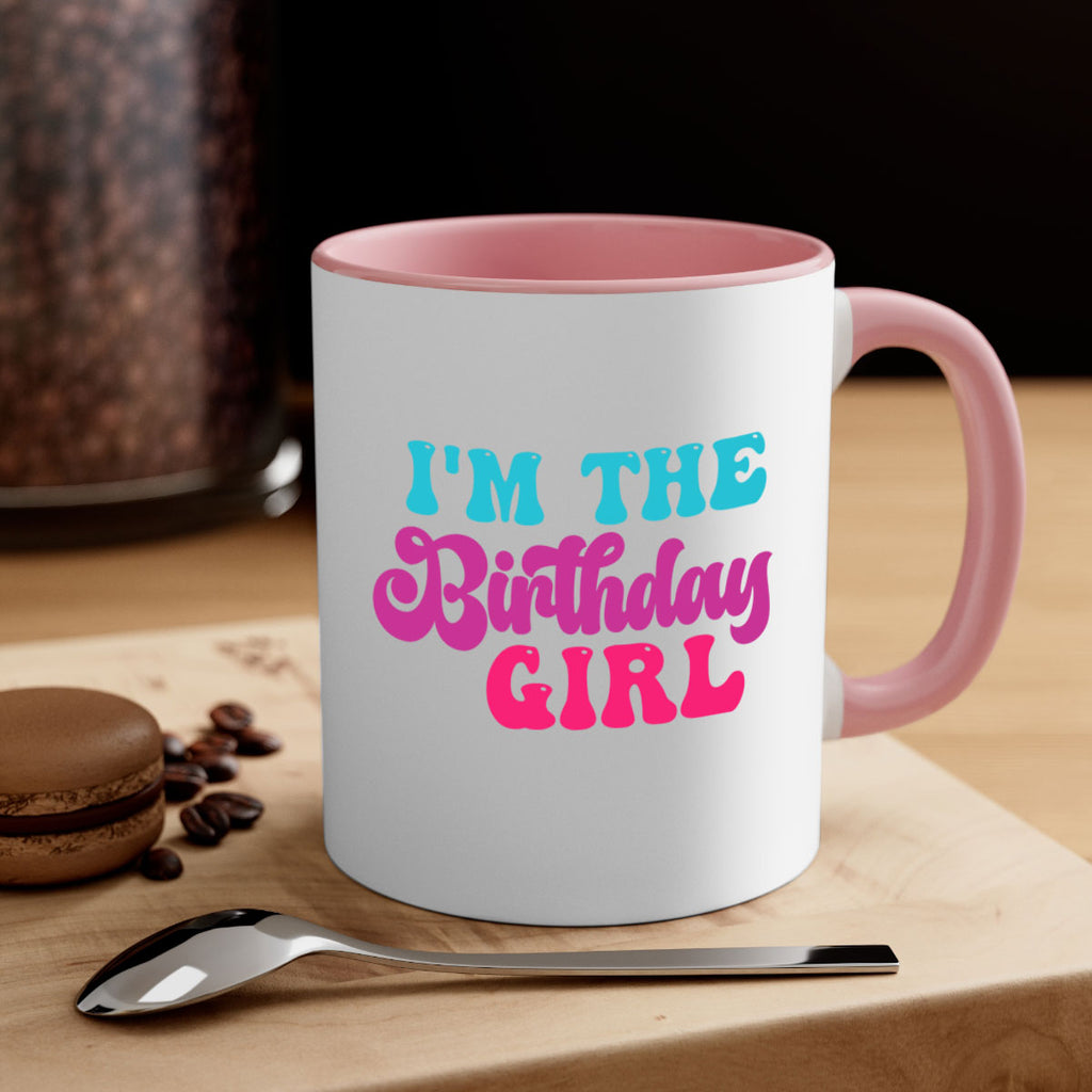 Im The Birthday Girl 225#- mermaid-Mug / Coffee Cup