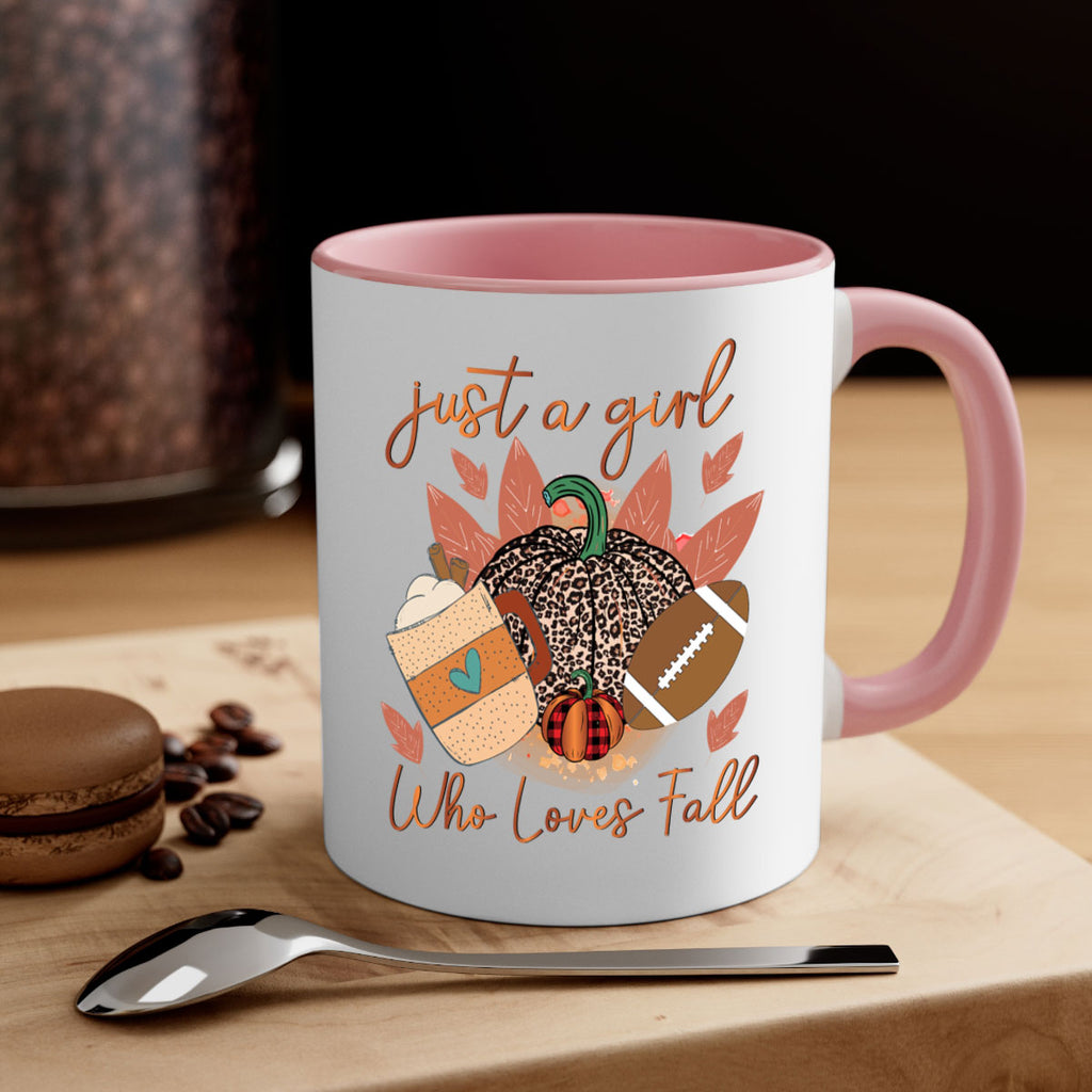 Just A Girl Who Loves Fall 384#- fall-Mug / Coffee Cup