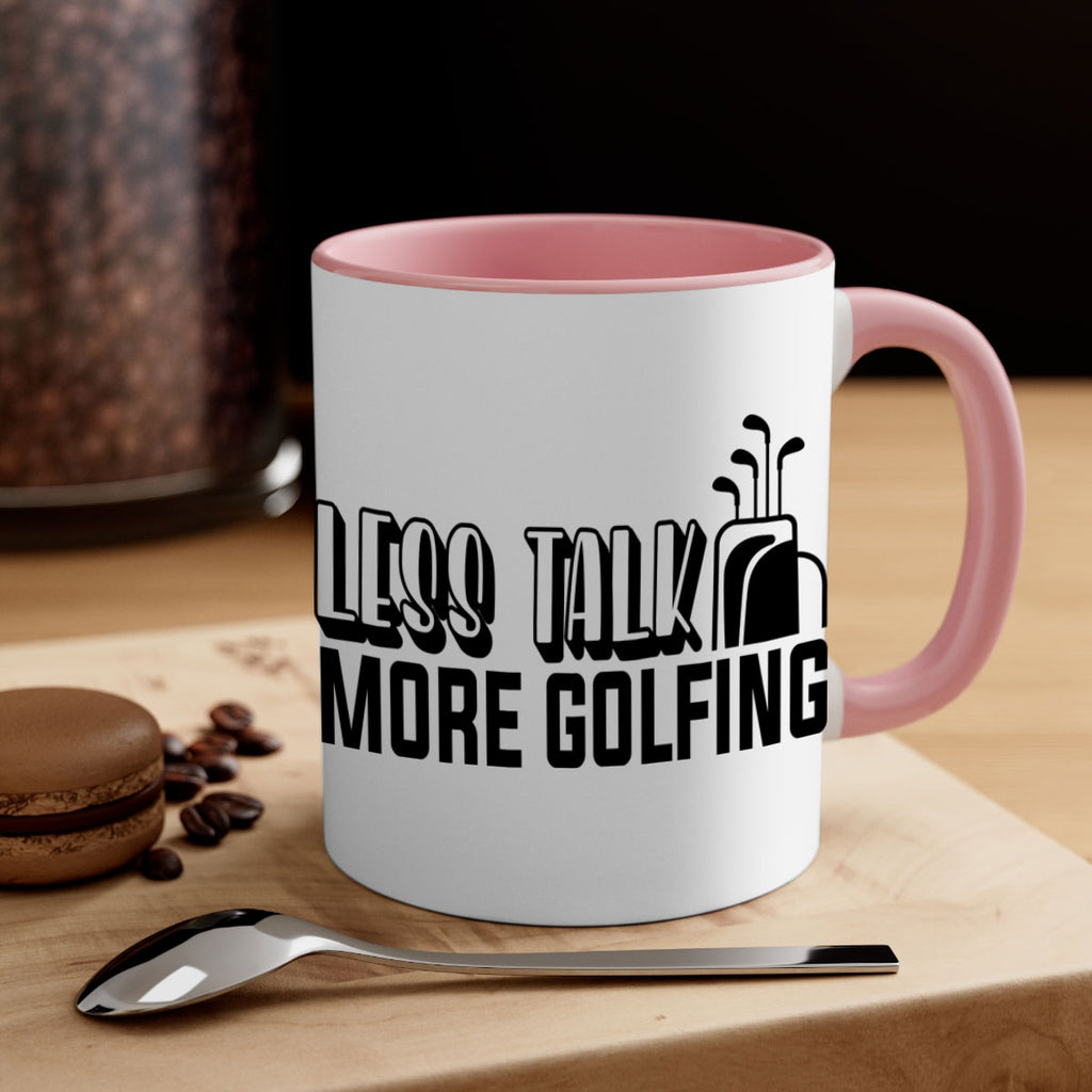 Less talk more golfing 952#- golf-Mug / Coffee Cup