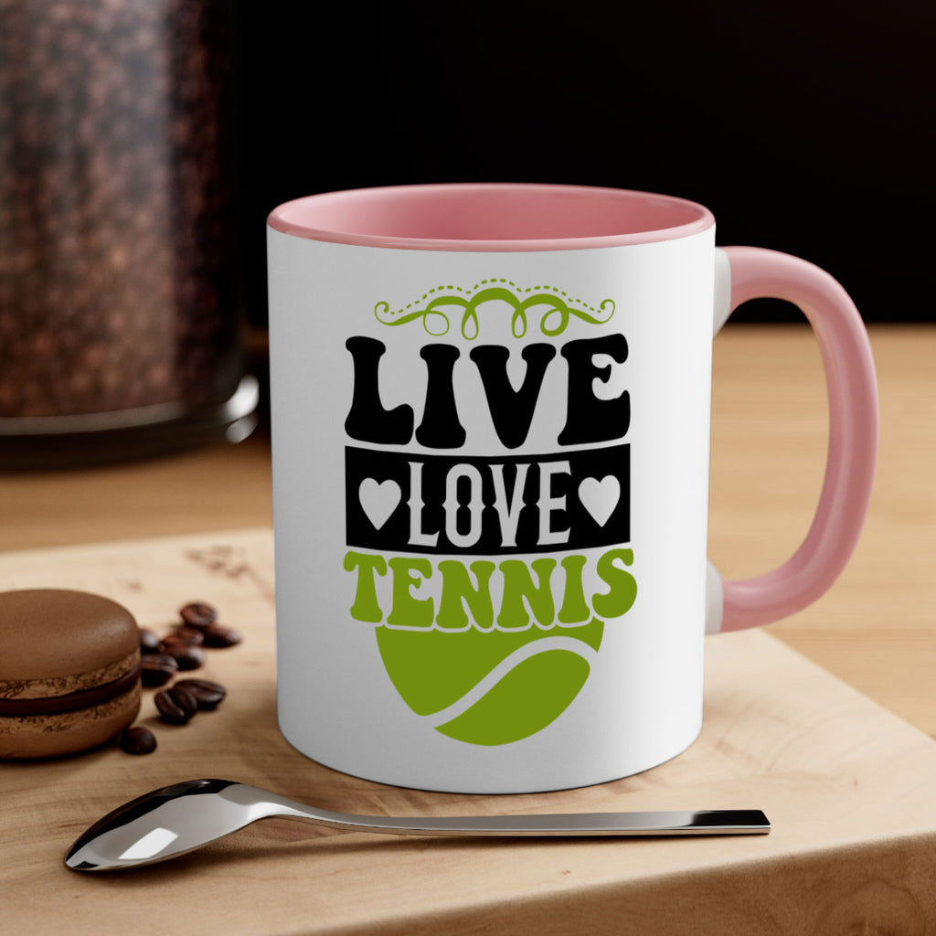 Live Love Tennis 817#- tennis-Mug / Coffee Cup