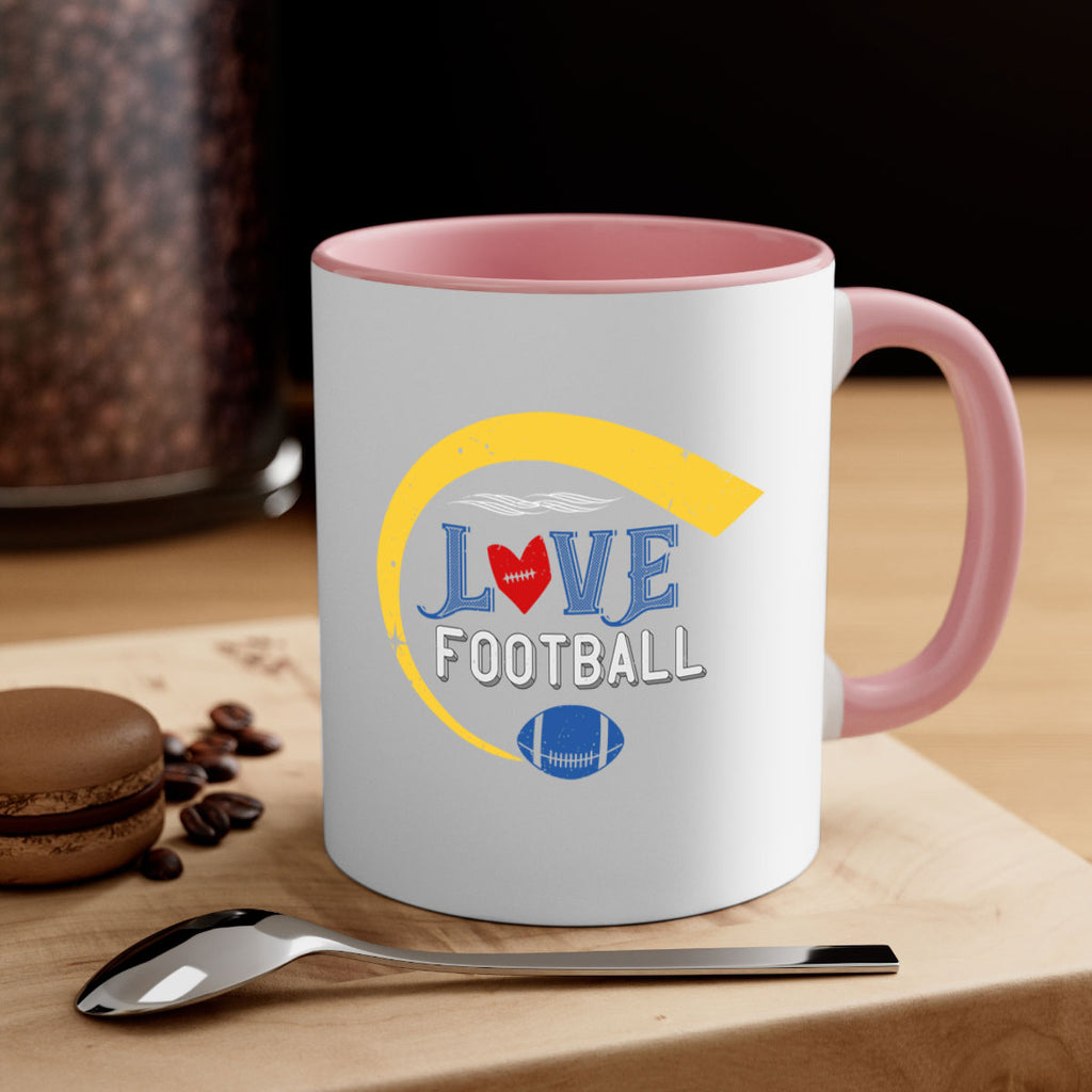 Love football 733#- football-Mug / Coffee Cup