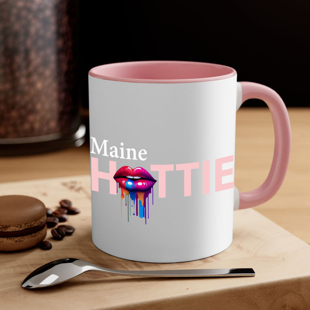 Maine Hottie with dripping lips 93#- Hottie Collection-Mug / Coffee Cup
