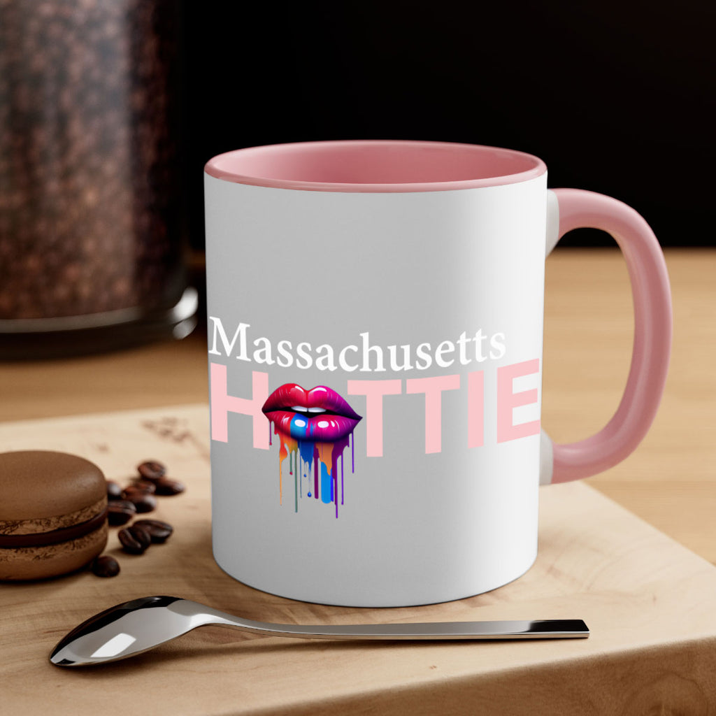 Massachusetts Hottie with dripping lips 95#- Hottie Collection-Mug / Coffee Cup