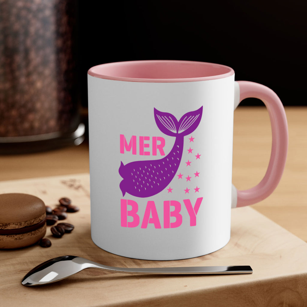 Mer Baby 321#- mermaid-Mug / Coffee Cup