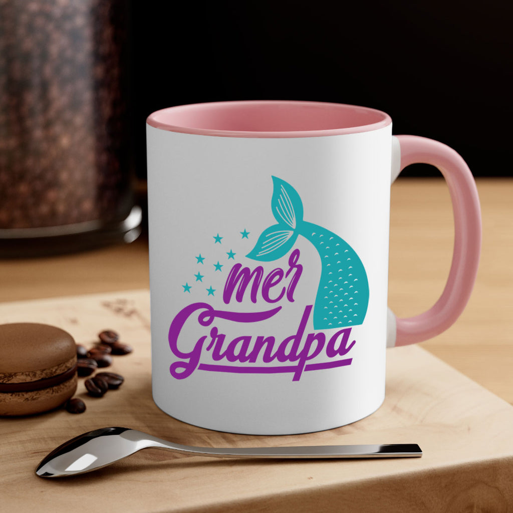 Mer Grandpa 329#- mermaid-Mug / Coffee Cup