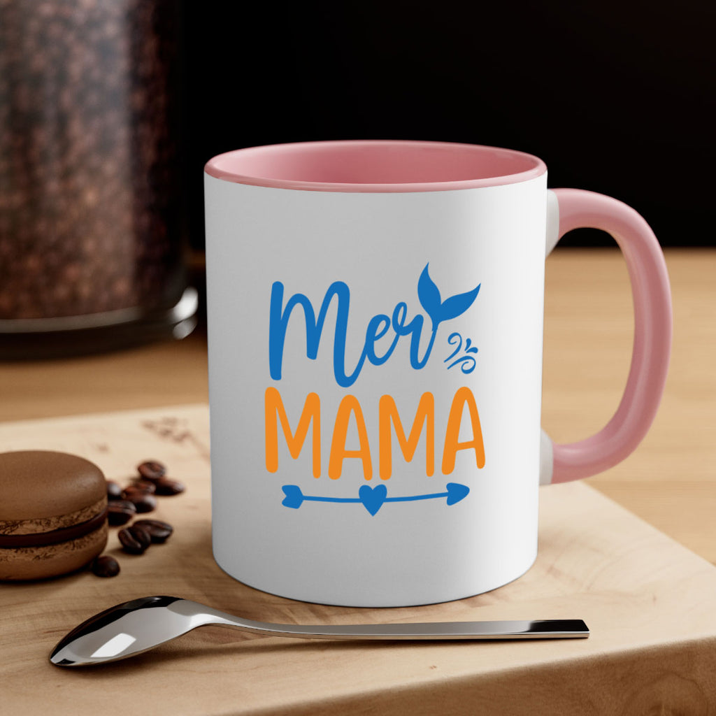 Mer Mama 330#- mermaid-Mug / Coffee Cup
