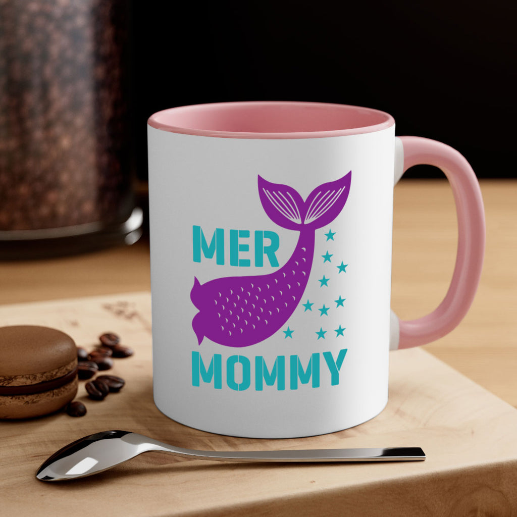 Mer Mommy 342#- mermaid-Mug / Coffee Cup