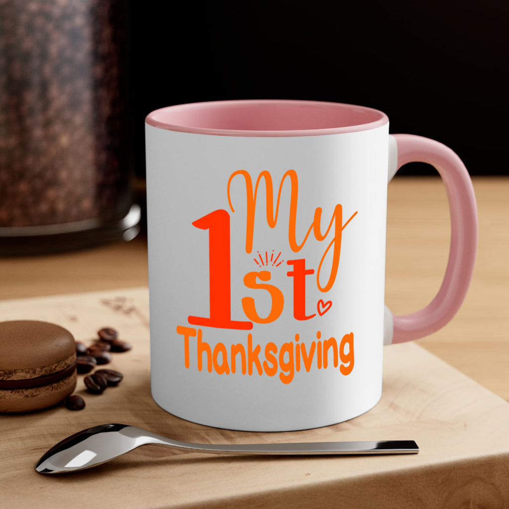 My st Thanksgiving Design 431#- fall-Mug / Coffee Cup