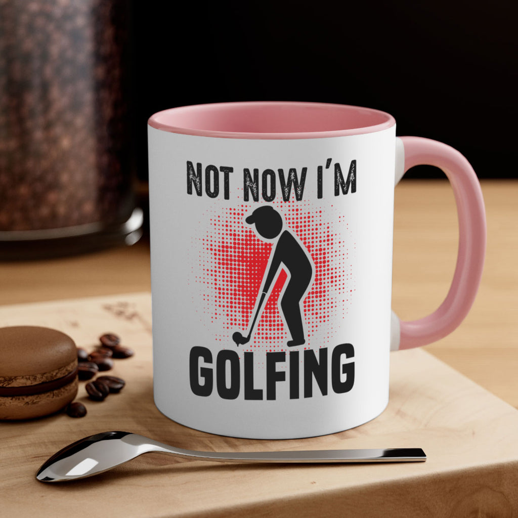 Not now 617#- golf-Mug / Coffee Cup