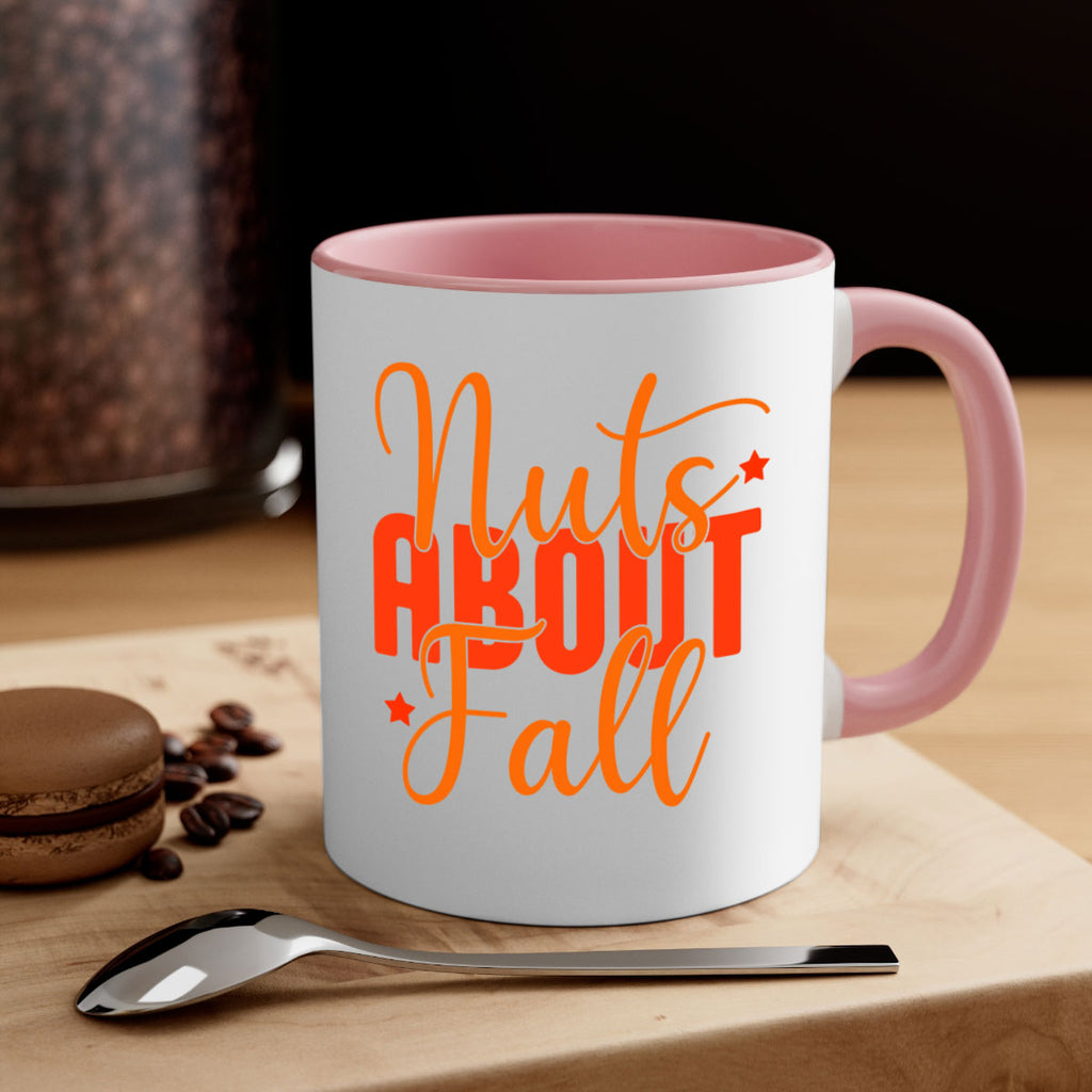 Nuts About Fall Design 444#- fall-Mug / Coffee Cup