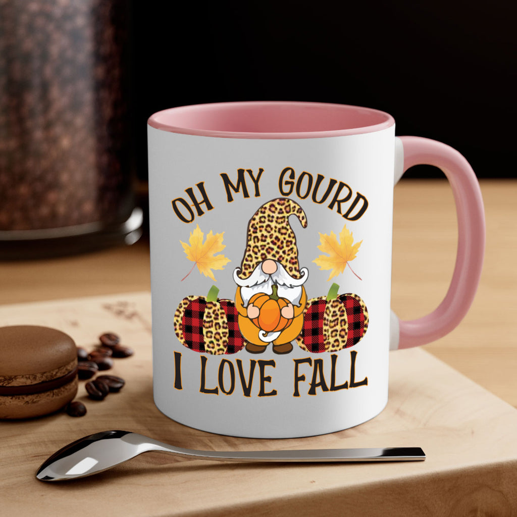 Oh My Gourd I Love Fall 456#- fall-Mug / Coffee Cup