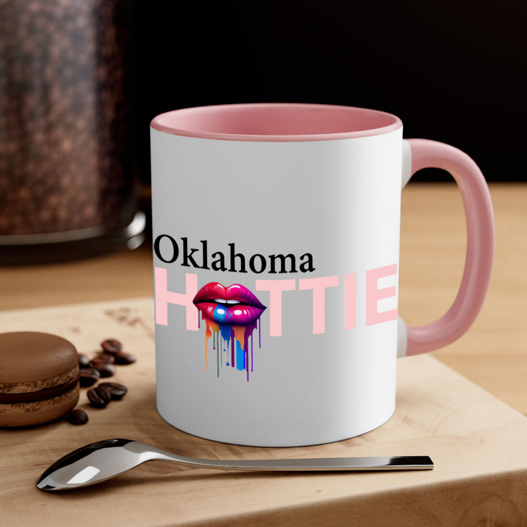Oklahoma Hottie with dripping lips 36#- Hottie Collection-Mug / Coffee Cup