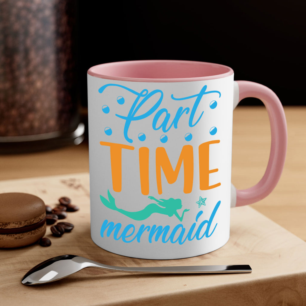PartTime Mermaid Design 537#- mermaid-Mug / Coffee Cup