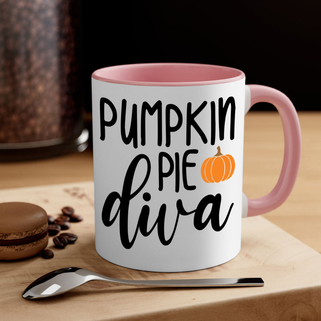 Pumpkin Pie Diva 532#- fall-Mug / Coffee Cup