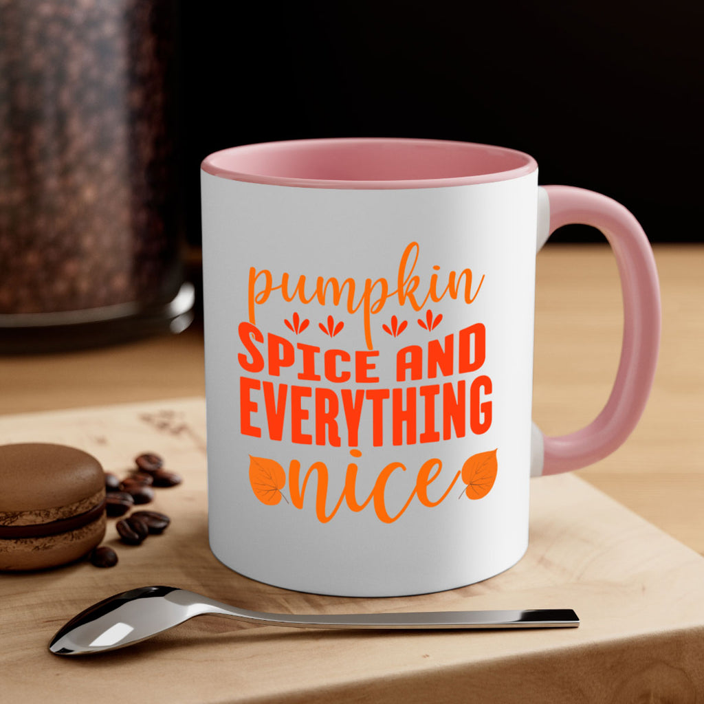 Pumpkin Spice And Everything Nice Design 535#- fall-Mug / Coffee Cup