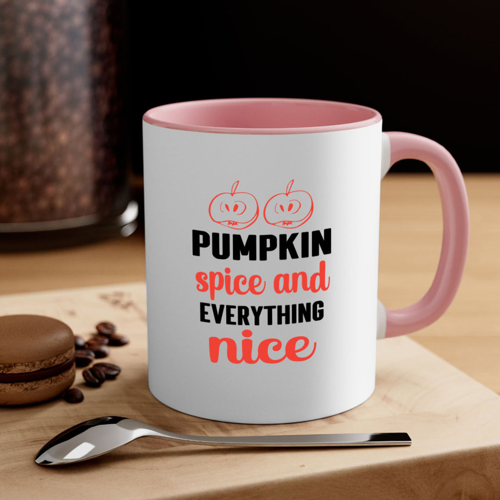 Pumpkin spice and everything nice 537#- fall-Mug / Coffee Cup