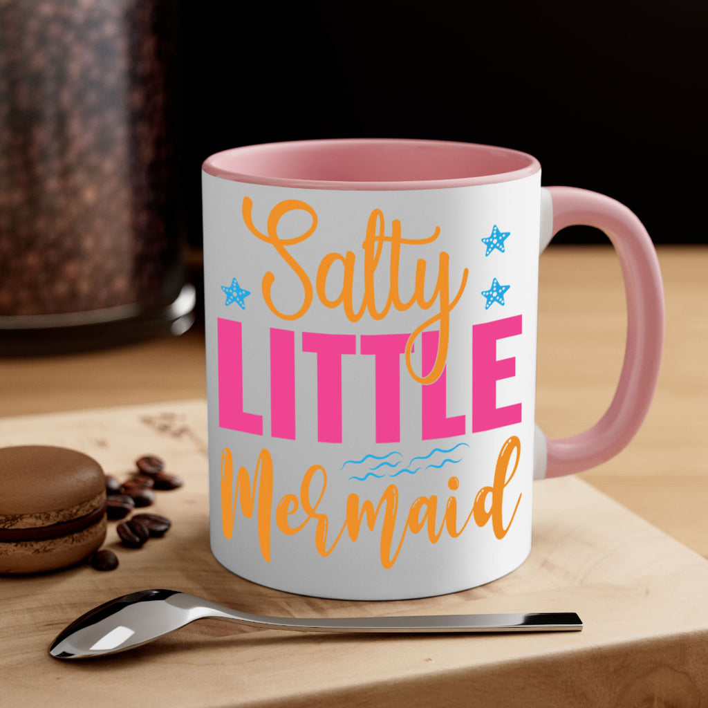 Salty Little Mermaid Design 574#- mermaid-Mug / Coffee Cup