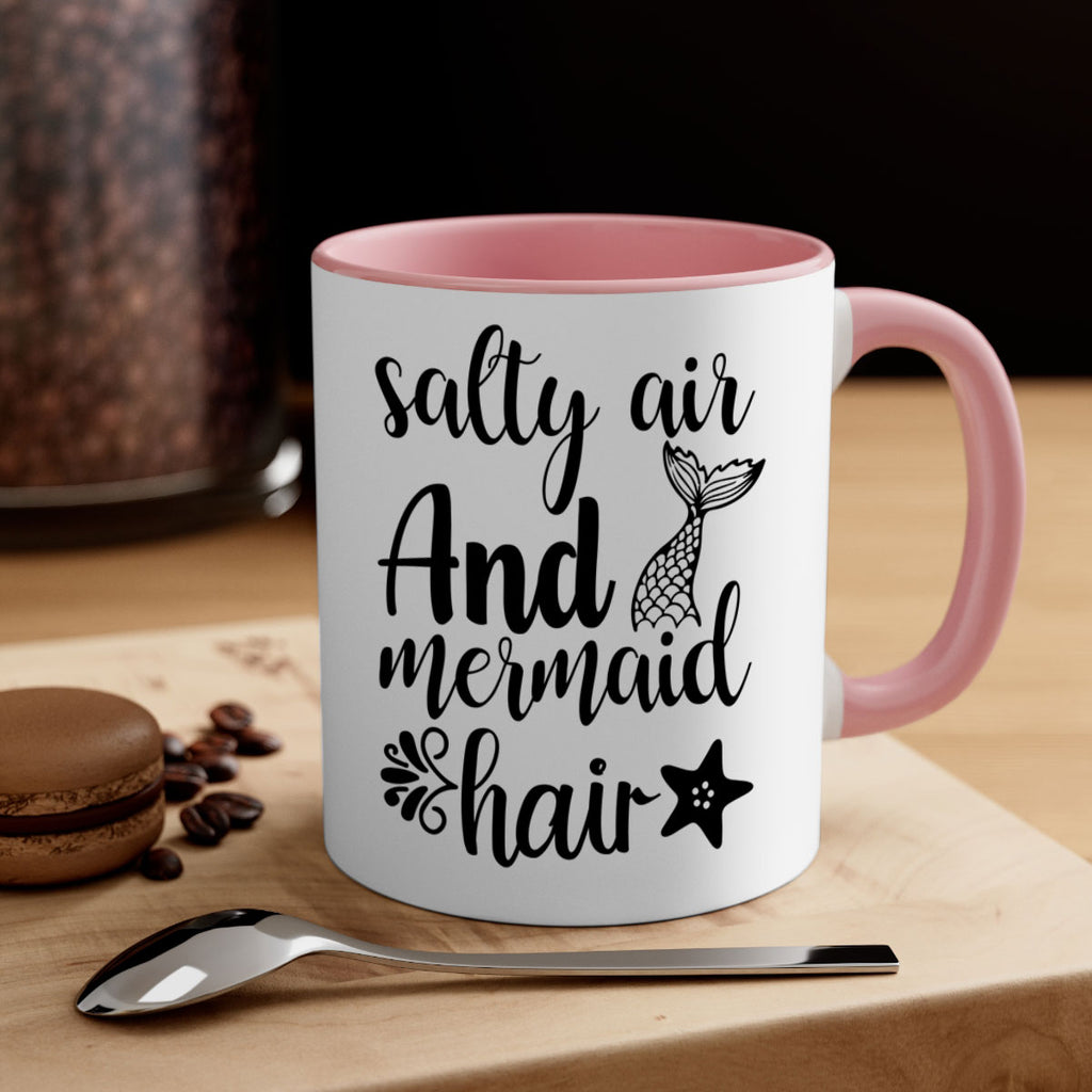 Salty air and mermaid hair 568#- mermaid-Mug / Coffee Cup