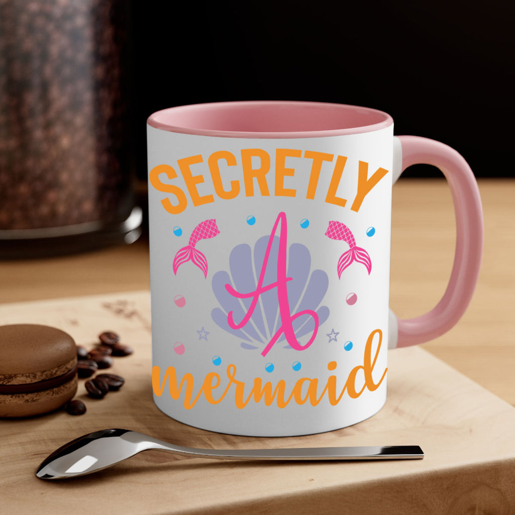 Secretly A Mermaid Design 583#- mermaid-Mug / Coffee Cup