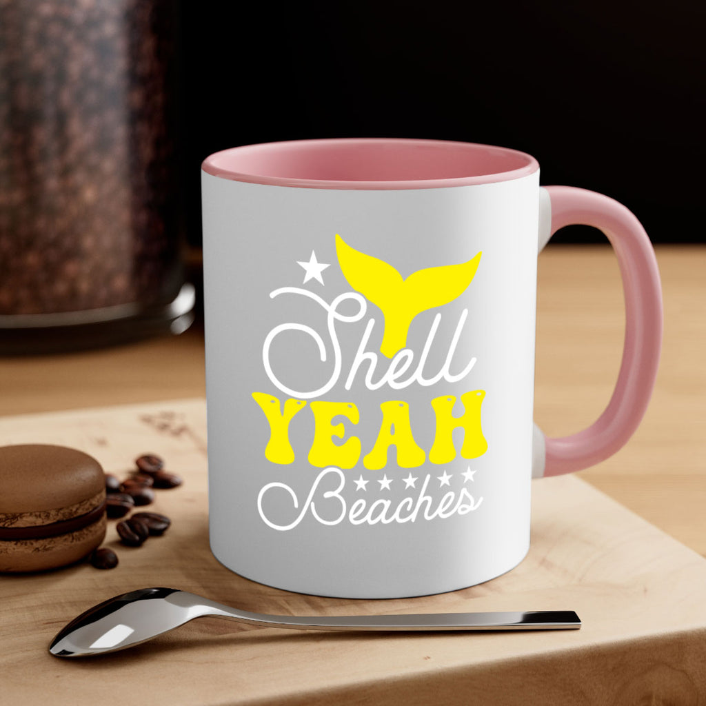 Shell Yeah Beaches 585#- mermaid-Mug / Coffee Cup