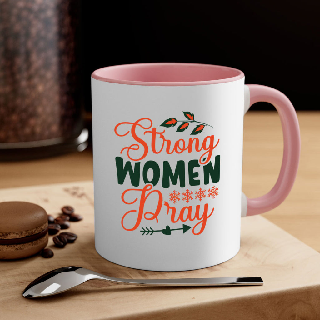 Strong Women Pray 395#- winter-Mug / Coffee Cup