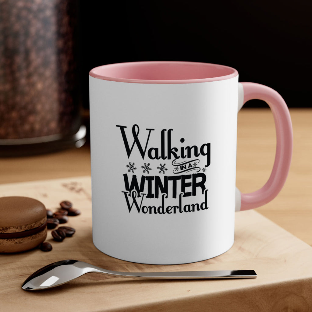 Walking in a Winter Wonderland 437#- winter-Mug / Coffee Cup