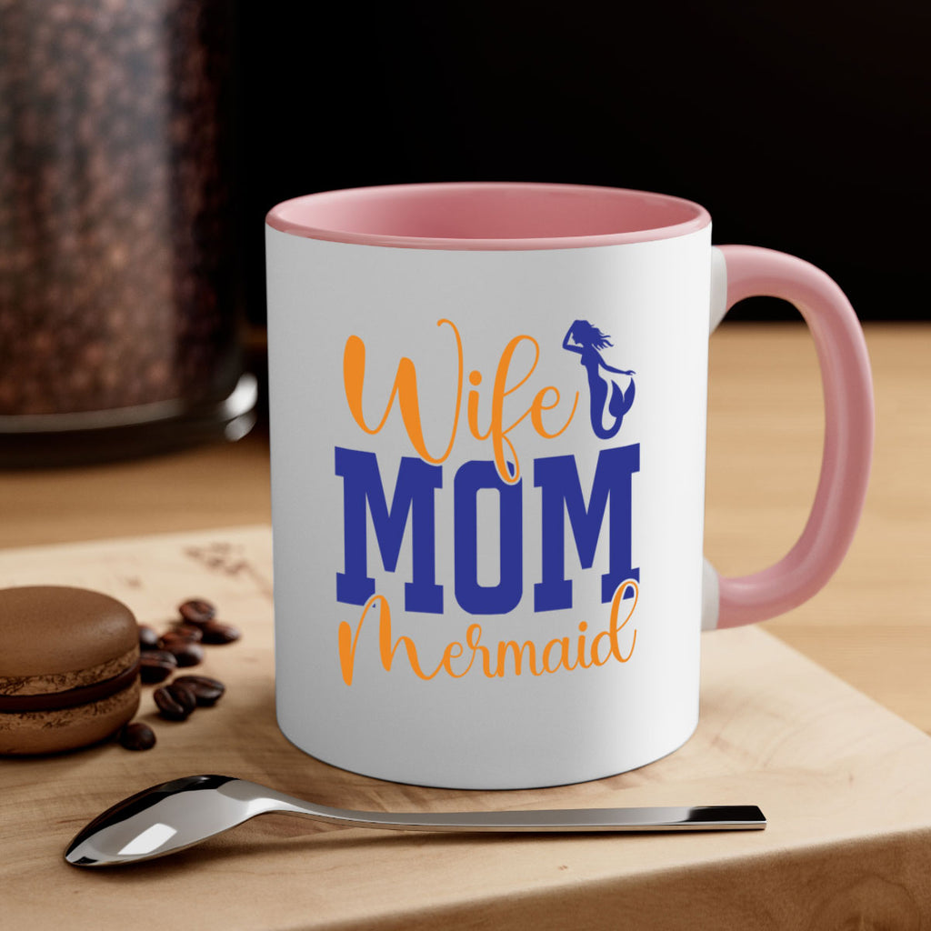 Wife Mom Mermaid 668#- mermaid-Mug / Coffee Cup