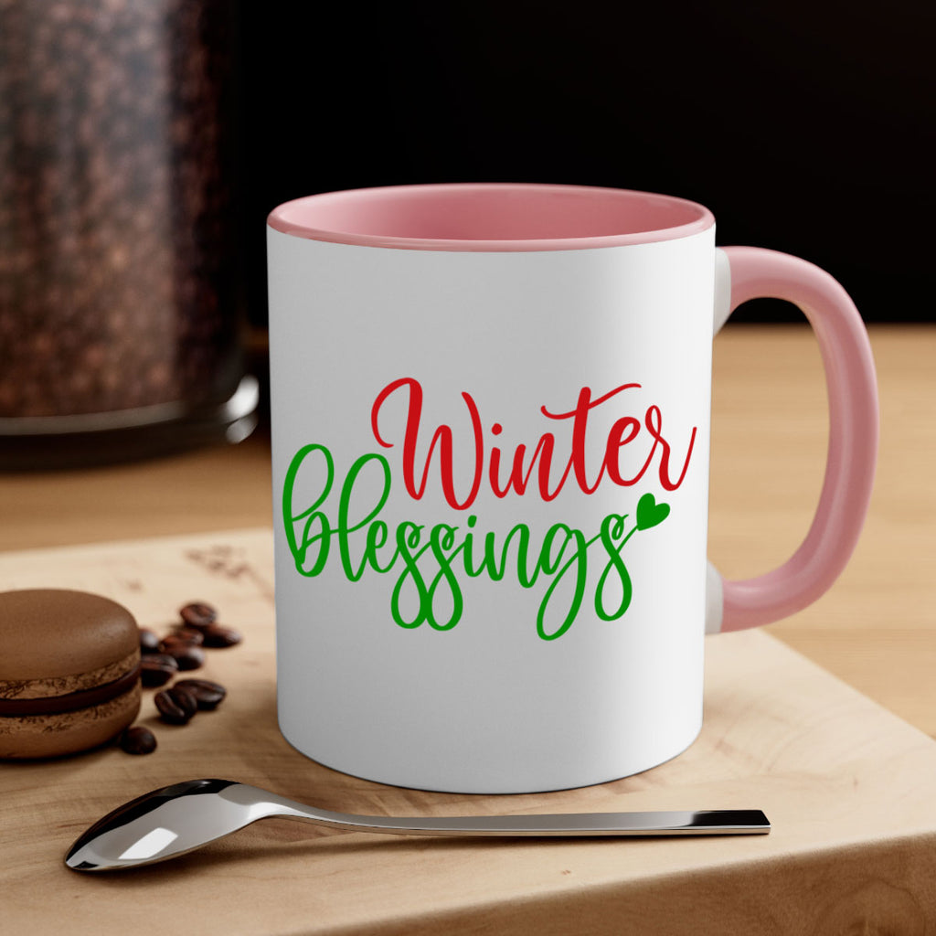 Winter Blessings 492#- winter-Mug / Coffee Cup