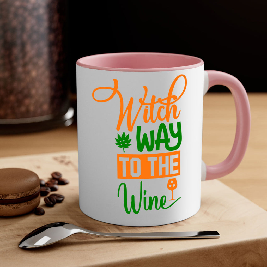 Witch Way to the Wine 650#- fall-Mug / Coffee Cup