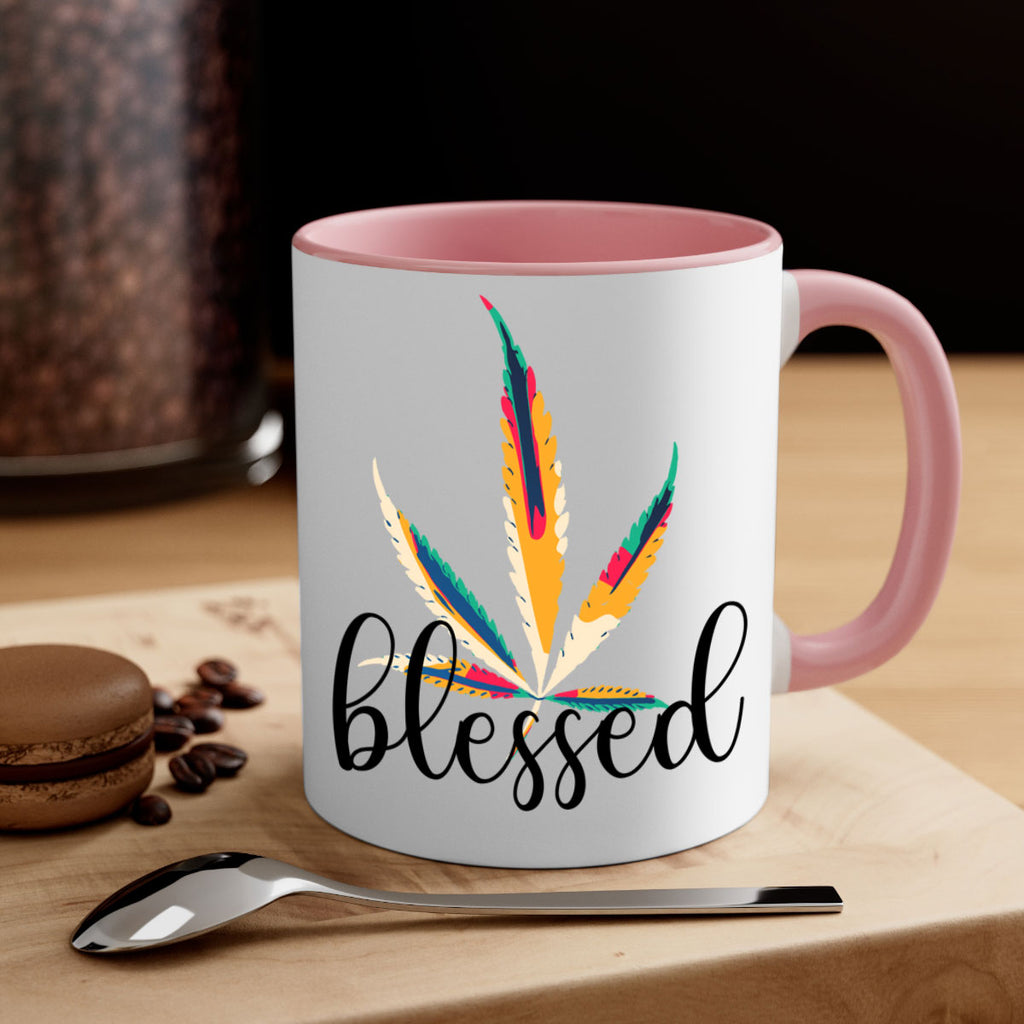 blessed colorful 19#- marijuana-Mug / Coffee Cup