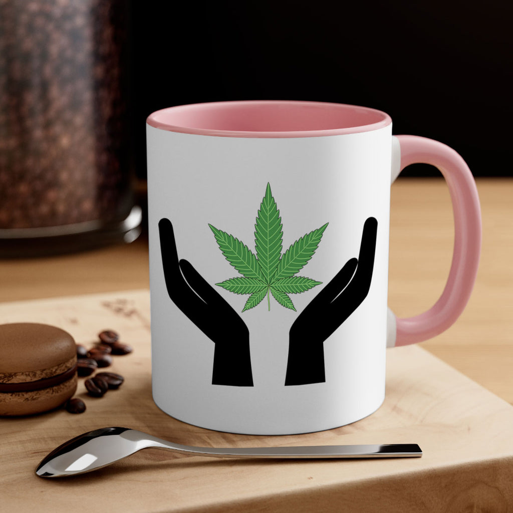 cannabis hands 44#- marijuana-Mug / Coffee Cup